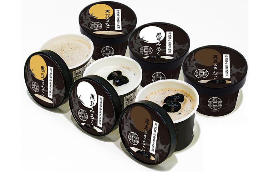 黒豆ときなこのアイスクリーム 商品画像