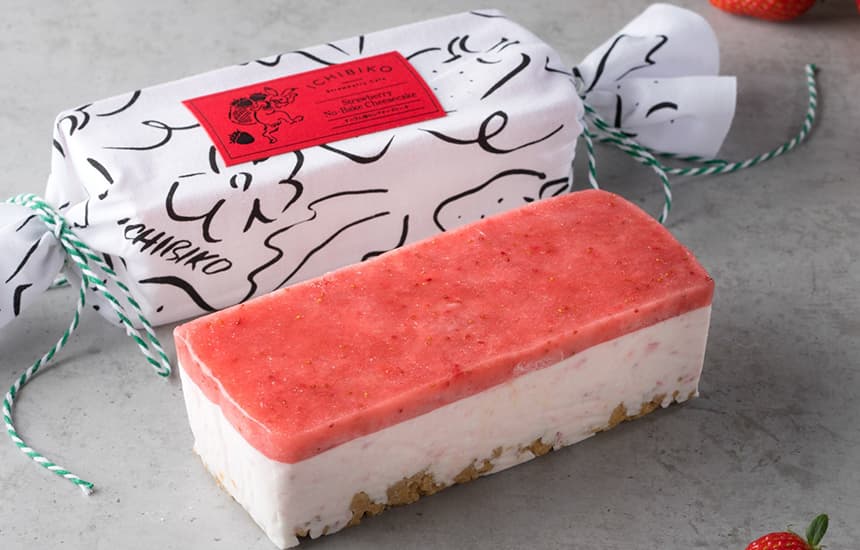 すっぴん苺のレアチーズケーキ 商品画像